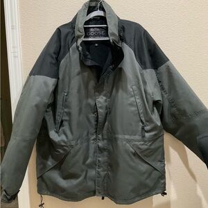 Maxam Mountain Goose Down Fleece Lining Insulated Jacket XL As Is